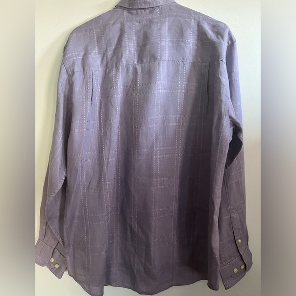 NWT - TOMMY BAHAMA Corsica Lilac Long sleeve Linen Men Shirt Size M - Picture 2 of 4